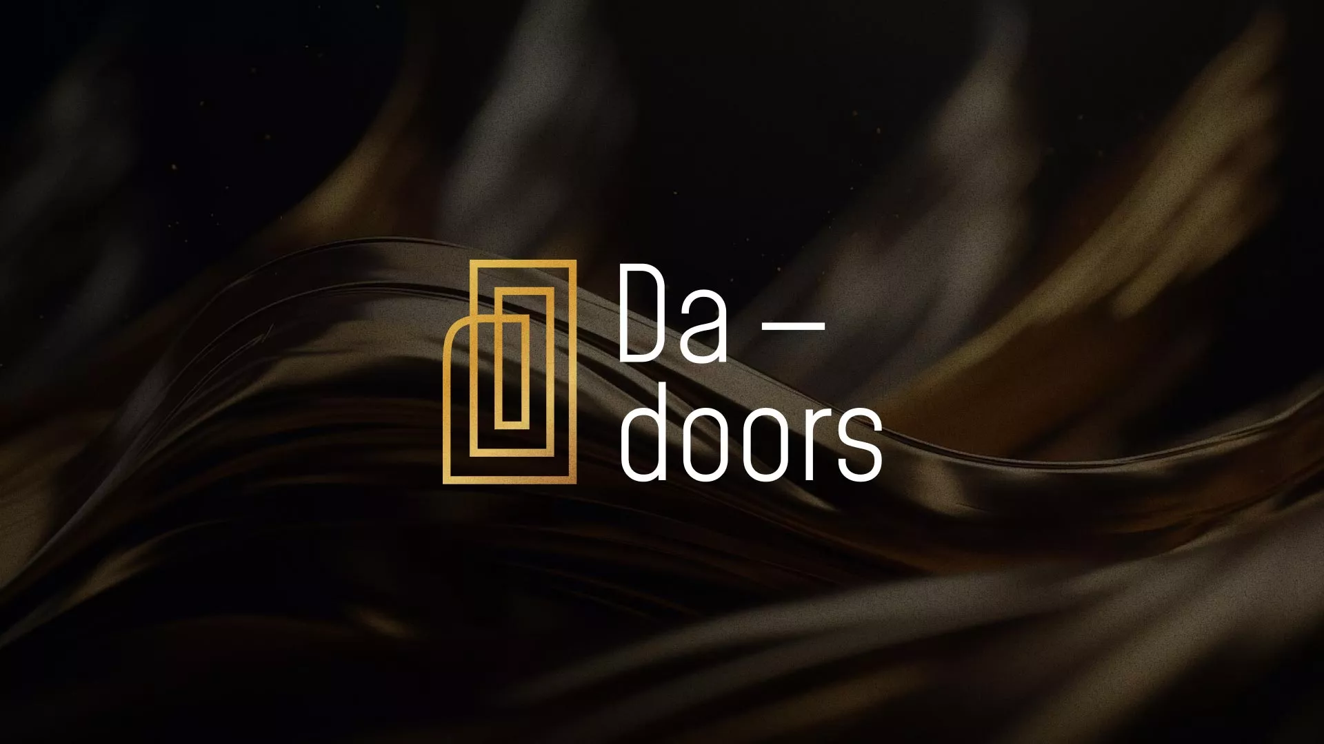 Разработка логотипа для компании «DA-DOORS» в Александровске